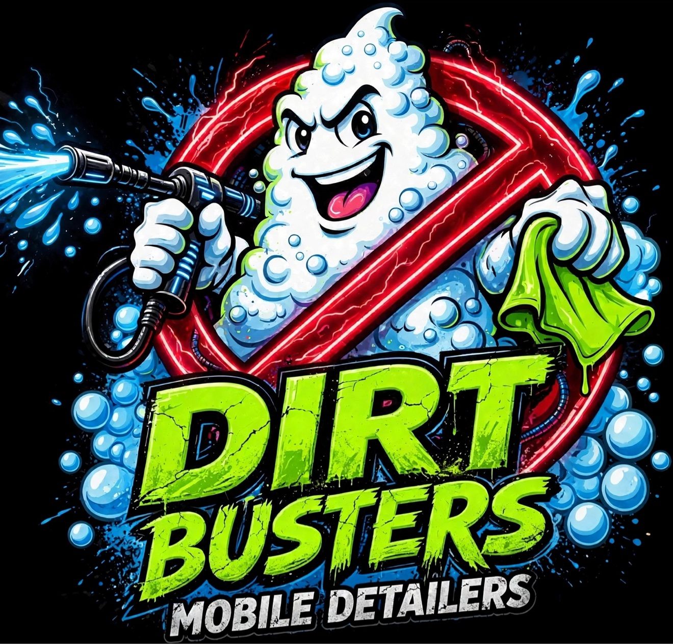 The Dirt Busters Mobile Detailers logo